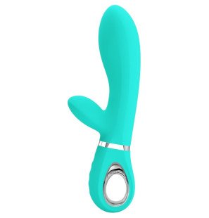 Pretty Love Thomas multifunctionele G-spot vibrator aqua groen – foto 1