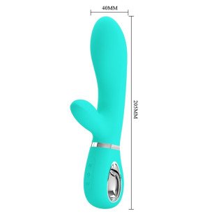 Pretty Love Thomas multifunctionele G-spot vibrator aqua groen – foto 5