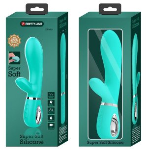 Pretty Love Thomas Multifunctional G-Spot Vibrator, Aqua Green – image 9