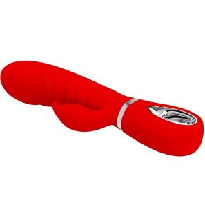 Pretty Love Prescott Multifunktions-G-Punkt-Vibrator in Rot – Bild 3
