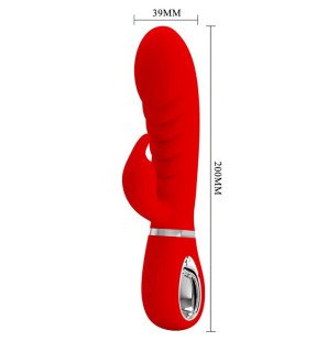 Pretty Love Prescott Multifunktions-G-Punkt-Vibrator in Rot – Bild 5
