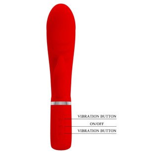 Pretty Love Prescott multifunctionele G-spot vibrator rood – foto 6