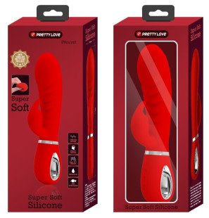 Pretty Love Prescott multifunctionele G-spot vibrator rood – foto 9