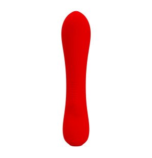 Pretty Love Prescott wiederaufladbarer Vibrator, rot, 190 mm – Bild 2