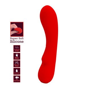 Pretty Love Prescott oplaadbare vibrator rood van 190 mm – foto 7