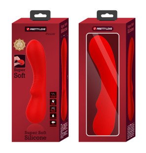 Pretty Love Prescott Rechargeable Red Vibrator, 190 mm – image 9