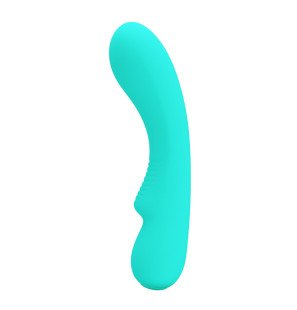 Pretty Love Prescott vibromasseur rechargeable étanche vert d’eau 190 mm – photo 1