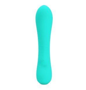 Pretty Love Prescott vibromasseur rechargeable étanche vert d’eau 190 mm – photo 2