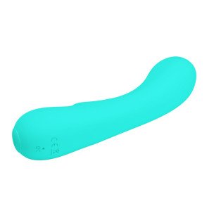 Pretty Love Prescott vibromasseur rechargeable étanche vert d’eau 190 mm – photo 3