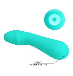 Pretty Love Cetus, ładowany wibrator, zielony, 150 mm – zdjęcie 7
