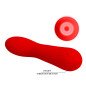 Pretty Love Faun wiederaufladbarer roter Vibrator, 150 mm – Bild 6