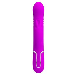 Vibromasseur lapin à perles violettes Pretty Love – photo 2