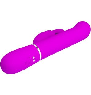 Vibromasseur lapin à perles violettes Pretty Love – photo 5