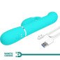 Pretty Love Hasenvibrator mit Perlen in Wassergrün – Bild 9 Pretty Love Hasenvibrator mit Perlen in Wassergrün – Bild 9