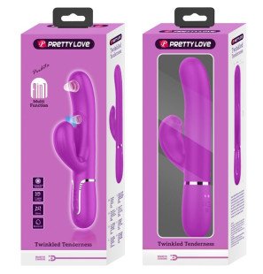 Pretty Love 3-in-1 multifunctional G-spot vibrator, purple – image 11
