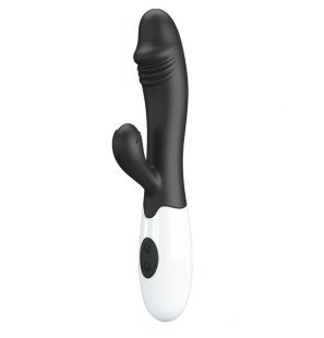 Black G-spot vibrator for targeted stimulation – image 1
