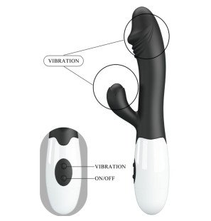 Black G-spot vibrator for targeted stimulation – image 8