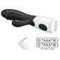 Black G-spot vibrator for targeted stimulation – image 9