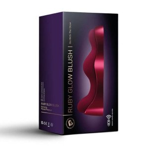 ROCKS-OFF Ruby Glow G-Punkt-Vibrator, rot, 5,45 cm – Bild 10