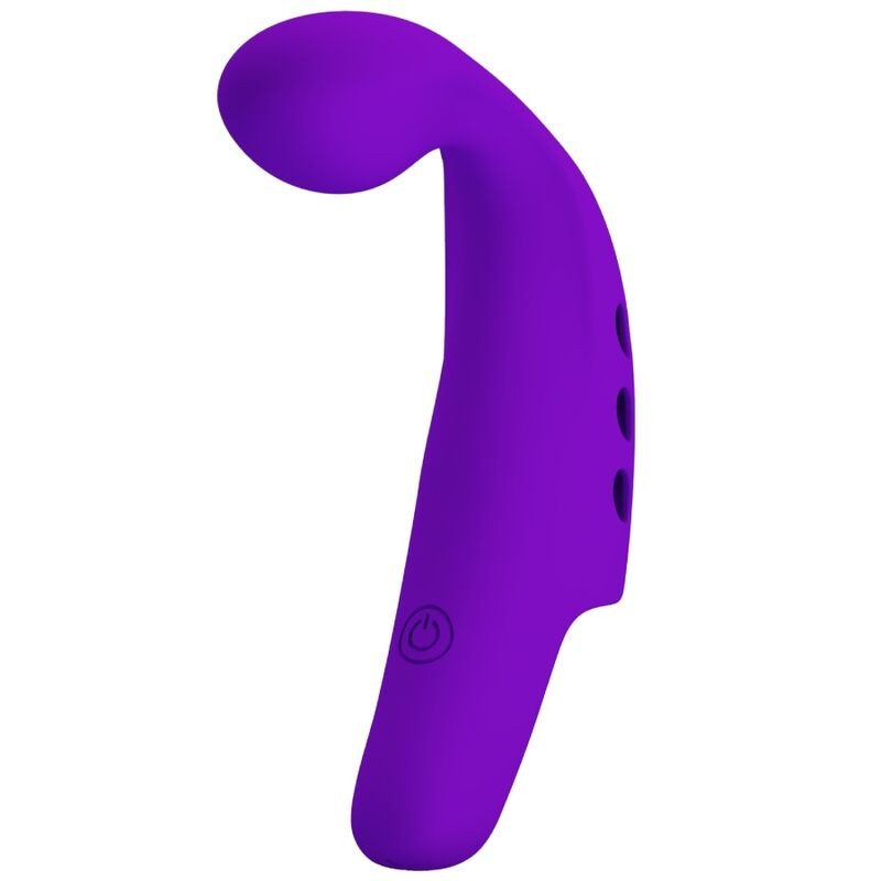 Pretty Love Gorgon aufladbarer Finger-Vibrator lila – Bild 1