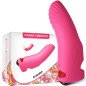 Aurora Vibrating Finger Sleeve Fuchsia 33 mm – image 4