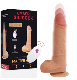 Realistic Remote-Controlled Vibrator Master Huck 20,9 cm – image 1