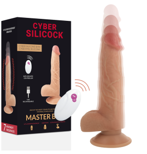 Cyber Silicock Realistic Dildo with Remote Control 23,88 cm – image 1