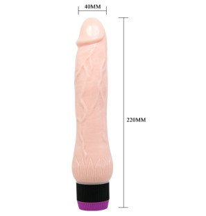 Realistic vibrator 22 cm with wide base by BAILE – image 3