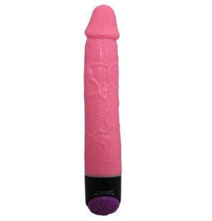 BAILE realistic pink vibrator 23 cm – image 1