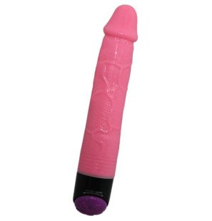 BAILE realistic pink vibrator 23 cm – image 2
