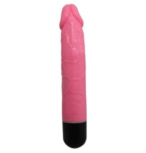 BAILE realistic pink vibrator 23 cm – image 3