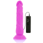 DIVERSIA, flexibler Vibrationsdildo, lila, 21 cm – Bild 5