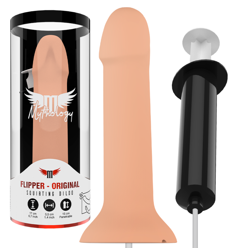 Gode éjaculateur Mythology en silicone avec ventouse, 16,5 cm – photo 1