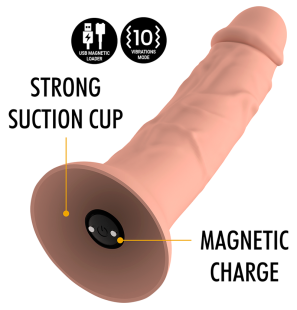 Gode Asher de 18 cm avec fonction vibrante WatchMe – photo 2