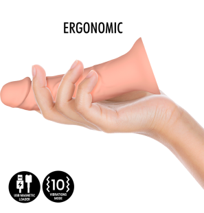 Gode Asher de 18 cm avec fonction vibrante WatchMe – photo 3