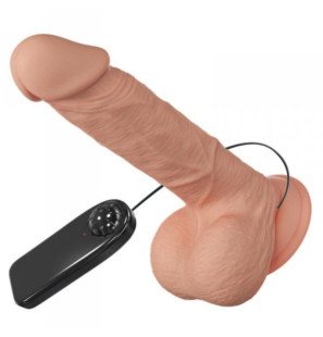 Realistischer vibrierender Dildo Bahamut 21,8 cm von Baile – Bild 1