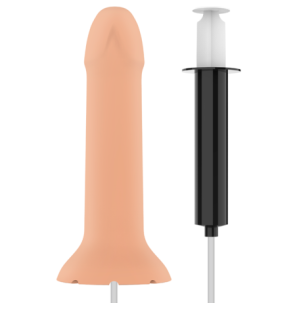 Mythology Dildo mit Ejakulationsfunktion aus Silikon mit Saugnapf, 16,5 cm – Bild 8