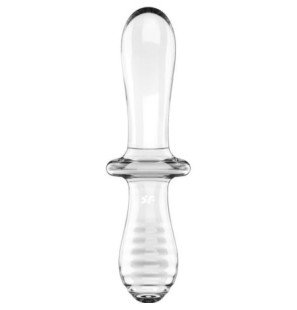 Satisfyer Double Crystal borosilicate glass dildo – image 4