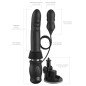 Automatic silicone thrusting vibrator with vibration and suction cup – image 5