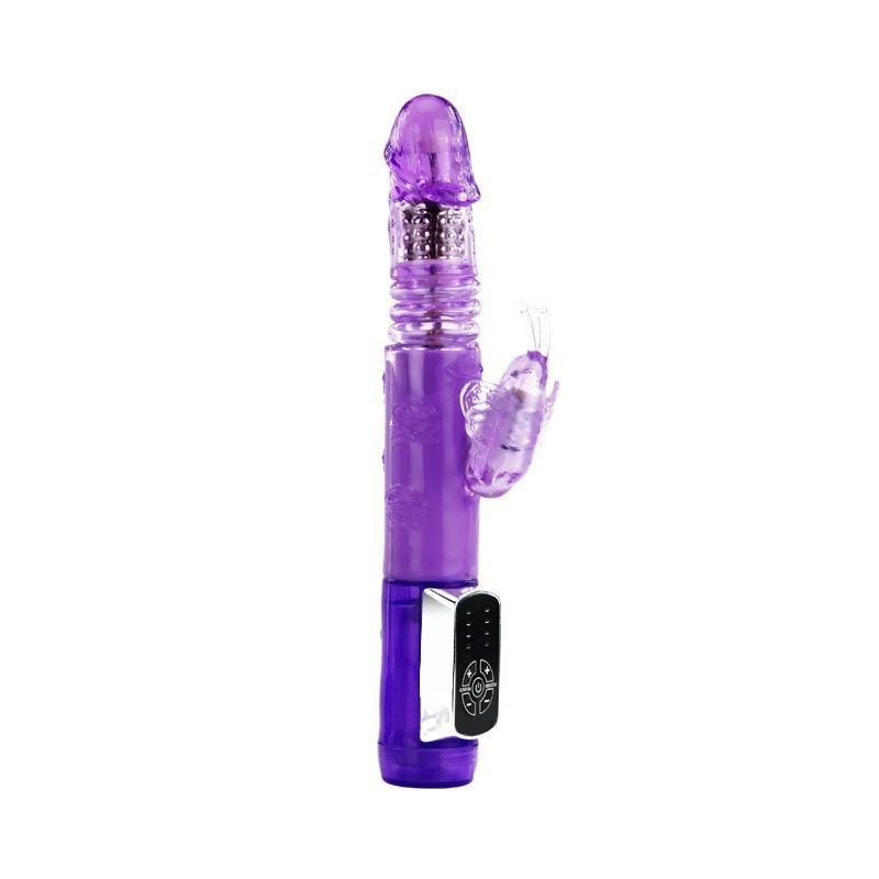 Baile Rabbit Vibrator with Rotating Function, 23 cm – image 1 Baile Rabbit Vibrator with Rotating Function, 23 cm – image 1