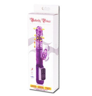 Baile Rabbit Vibrator with Rotating Function, 23 cm – image 2