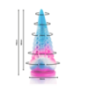 Phorcys Small Blue Silicone Dildo – image 3
