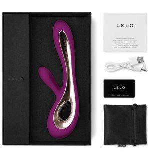 LELO Soraya 2, vibromasseur rabbit violet pour le bien-être intime – photo 2