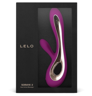 LELO Soraya 2, vibromasseur rabbit violet pour le bien-être intime – photo 3