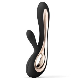 LELO Soraya 2 – czarny wibrator króliczek 44 mm – zdjęcie 1