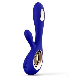 LELO Soraya Wave vibromasseur rabbit bleu nuit – photo 1