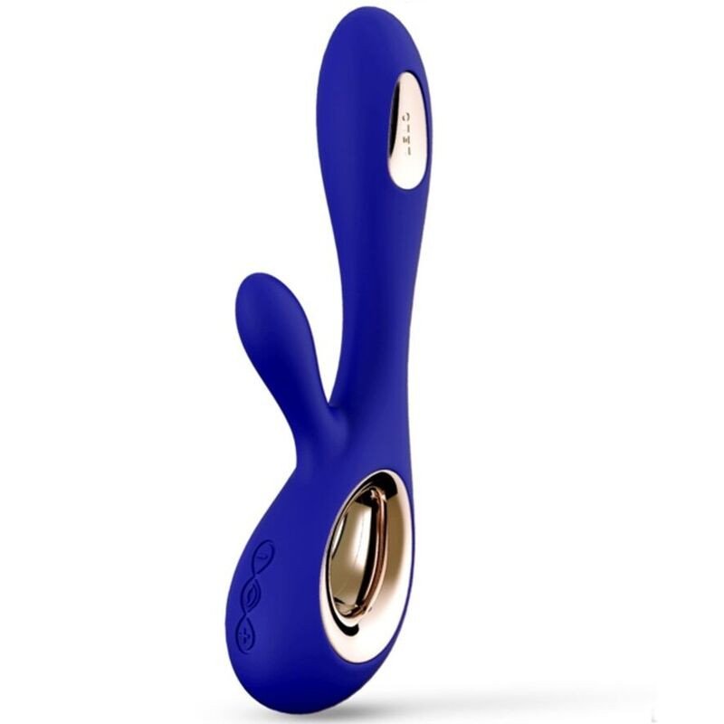 Wibrator typu rabbit LELO Soraya Wave w kolorze granatowym – zdjęcie 1