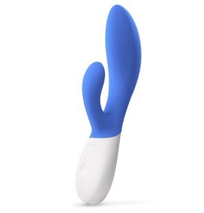 Vibromasseur LELO Ina Wave 2 à stimulation par mouvement, bleu – photo 1
