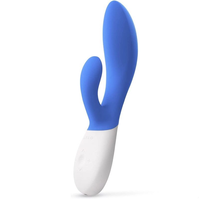 LELO Ina Wave 2 vibrator with moving stimulation in blue – image 1 LELO Ina Wave 2 vibrator with moving stimulation in blue – image 1