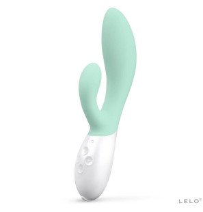 LELO INA 3 rabbit vibrator in aqua green – image 1
